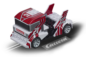 GO!!! Build-N-Race Slot Car Race Truck White