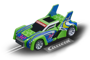Go!!! Build-N-Race Slot Car Race Car Green