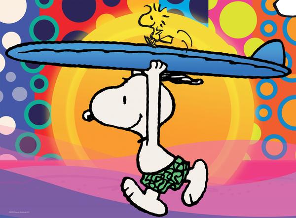 100pc Surf City Peanuts Puzzle