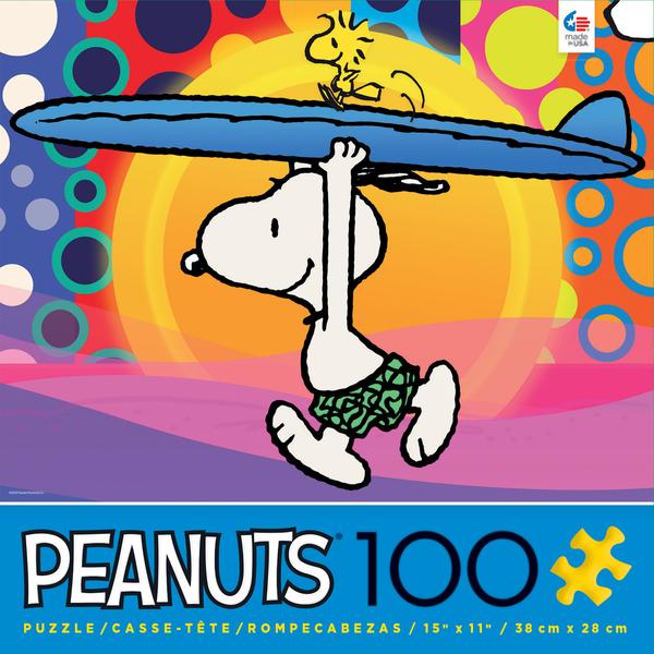 Surf City Peanuts 100pc Puzzle