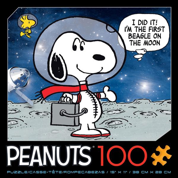 100pc Moon Beagle Peanuts Puzz