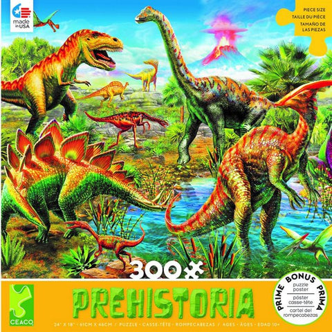 Jurassic Playground 300pc Puzzle
