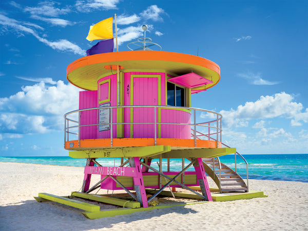 Beach Hut Miami 300pc Puzzle