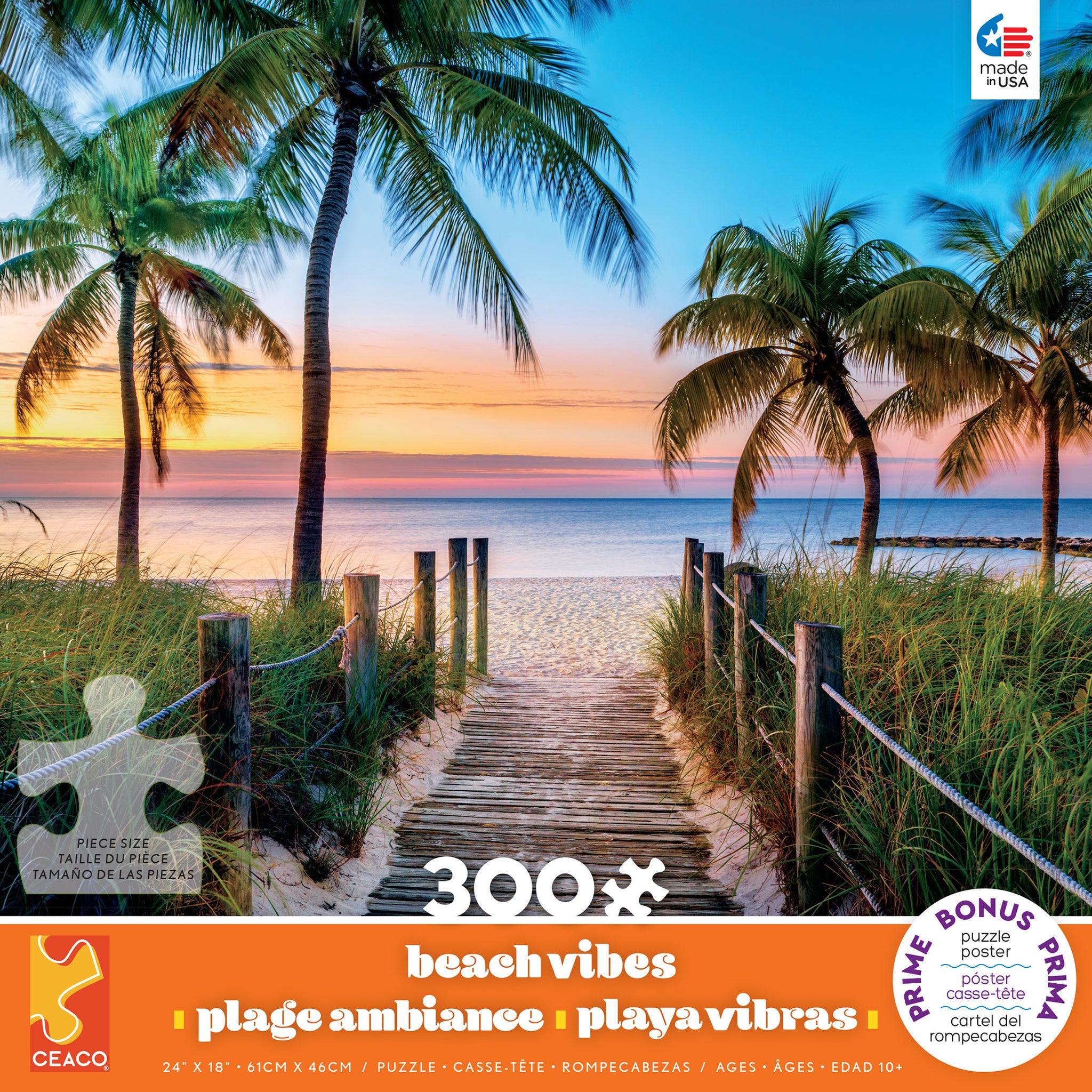 Palm Tree Seychelles 300pc Puzzle