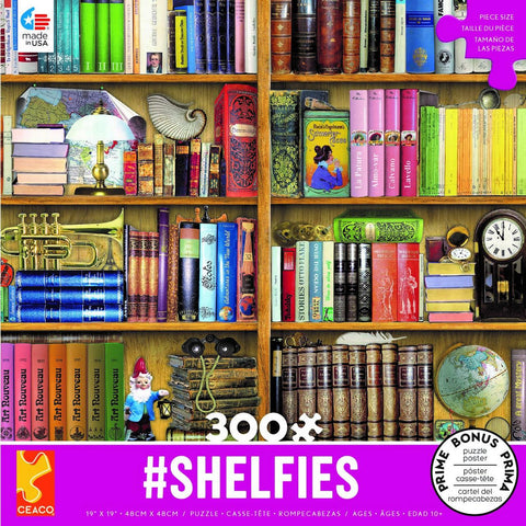 Library Shelf Shelfies 300pc Puzzle