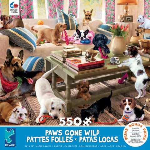 Living Room Rompers 550pc Puzzle