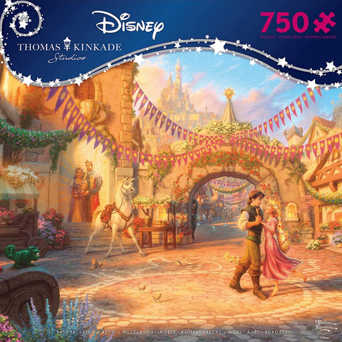 Rapunzel Courtyard 750pc Puzzle