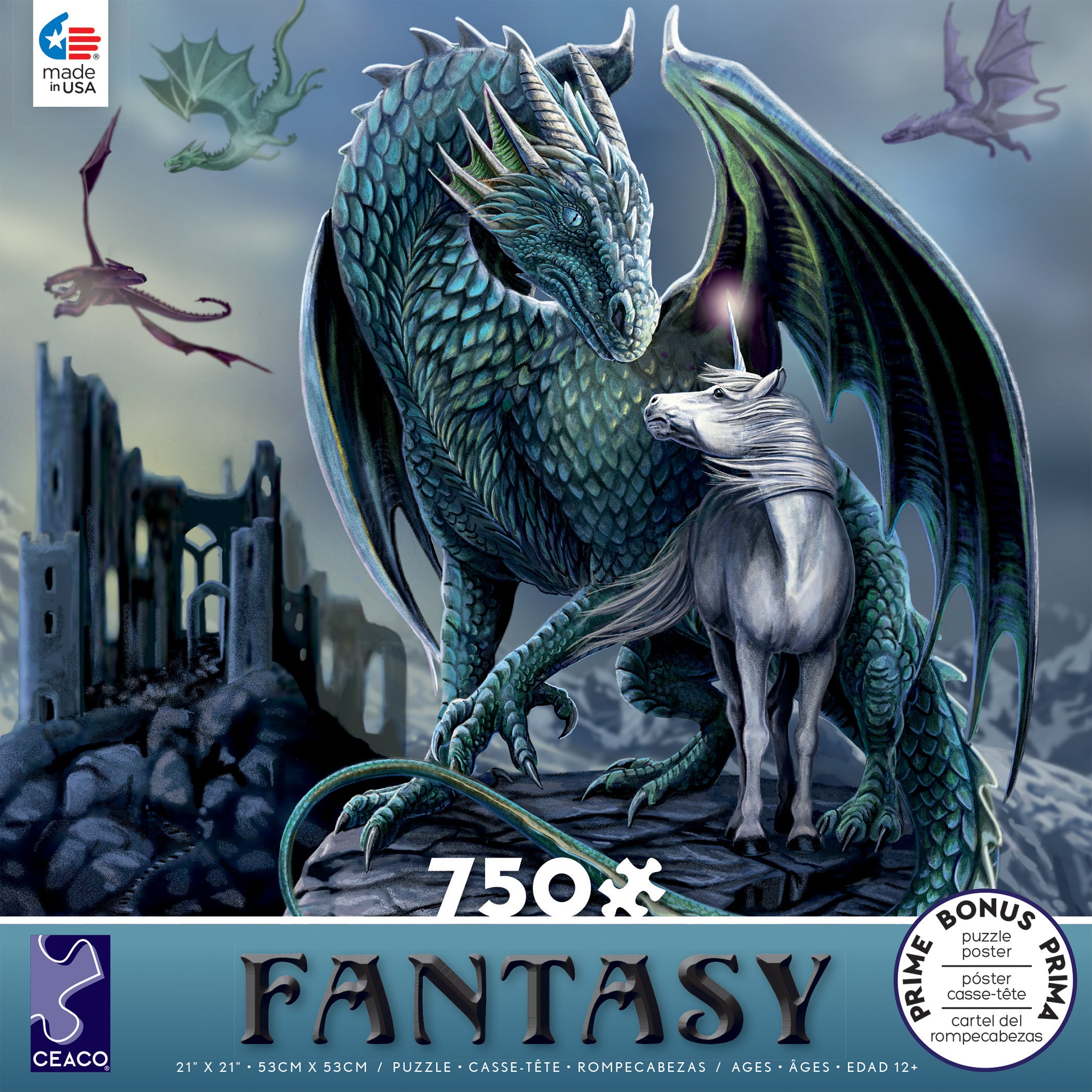 750pc Protector Of Magic Puzzl