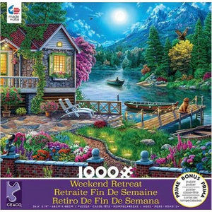 Lakehouse Weekend Retreat 1000pc Puzzle