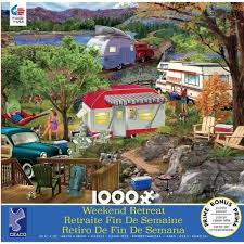 Camping Weekend Retreat 1000PC Jigsaw Puzzle