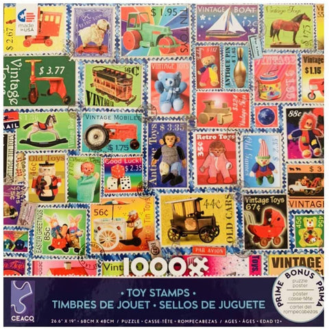 Toy Stamps 1000pc Puzzle
