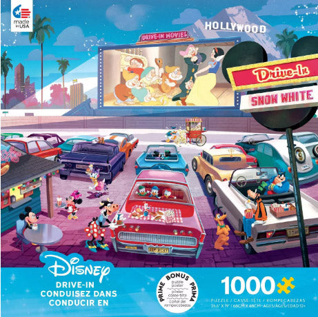 Disney Drive-In 1000pc Puzzle
