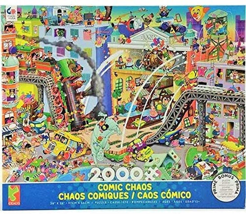Who Robbed the Bank? 2000pc Puzzle