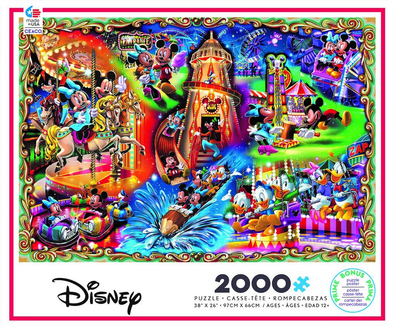 Mickey's Carnival 2000pc Puzzle