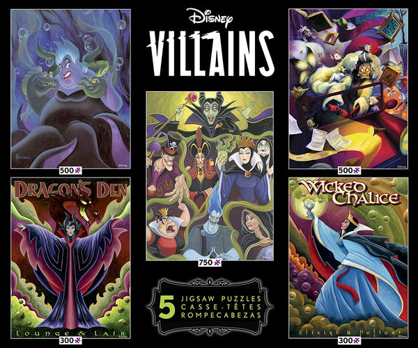 Disney Villians Multipack Puzzle