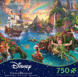 Thomas Kinkade Disney Peter Pan 750pc Puzzle