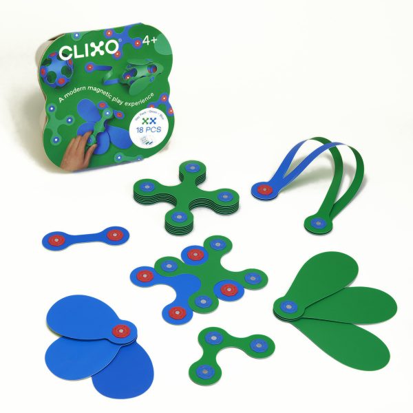 Clixo Green/Blue Itsy Pack (18