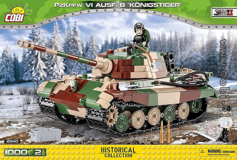 Panzerkampfwagen VI Ausf. B Königstiger 1000 Pieces