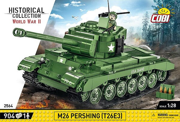 904pc WWII M26 Pershing T26E3