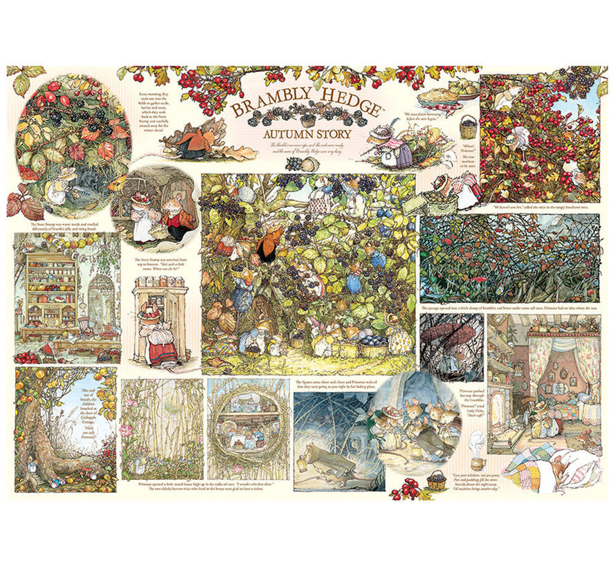 Brambly Hedge Autumn Story 1000pc Puzzle