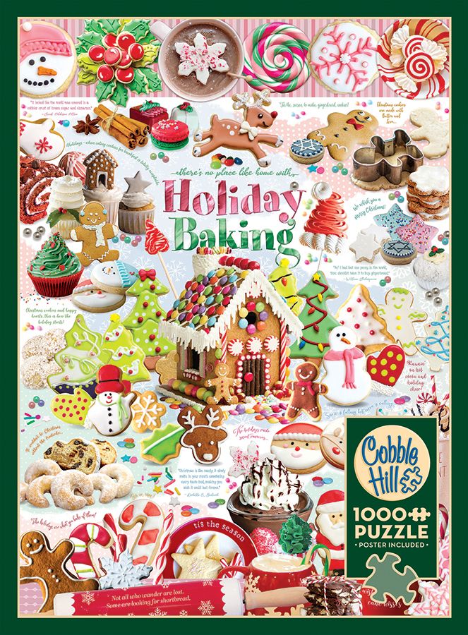 1000pc Holiday Baking Puzzle