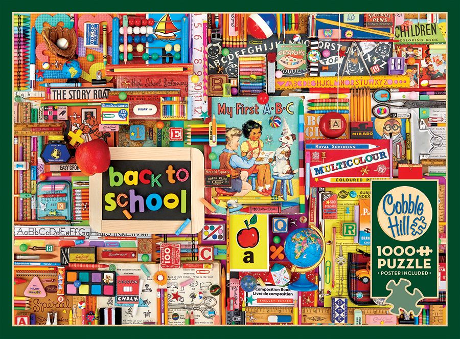 Back to School 1000pc Puzzle