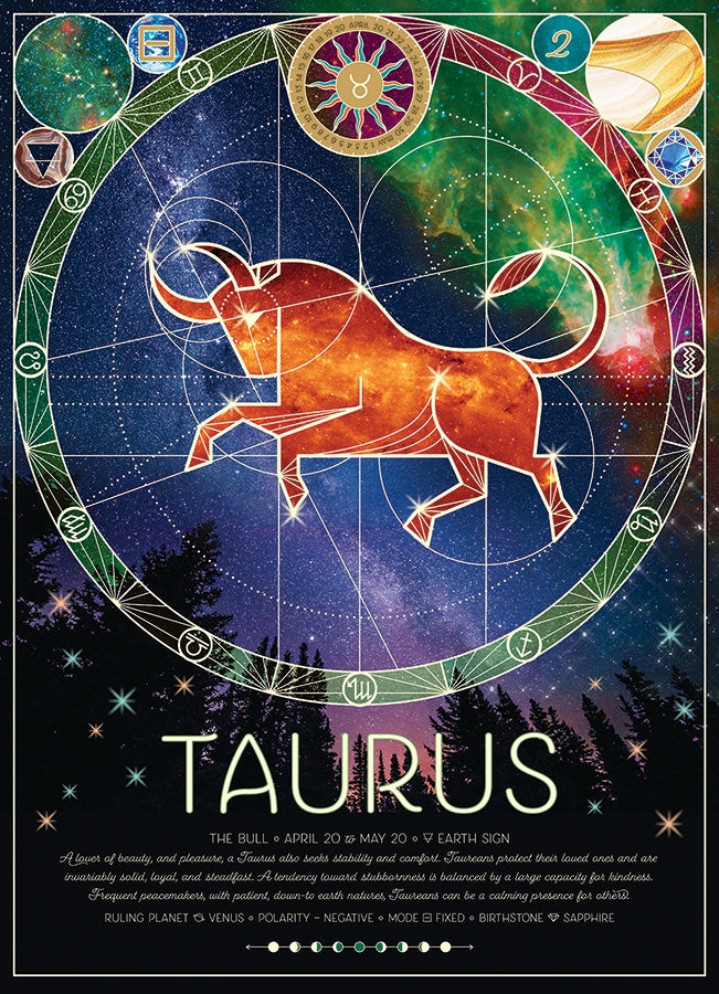Taurus Zodiac 500pc Puzzle
