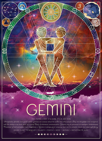 Gemini Zodiac 500pc Puzzle