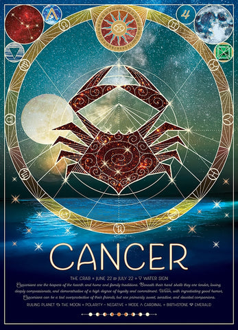 Cancer Zodiac 500pc Puzzle