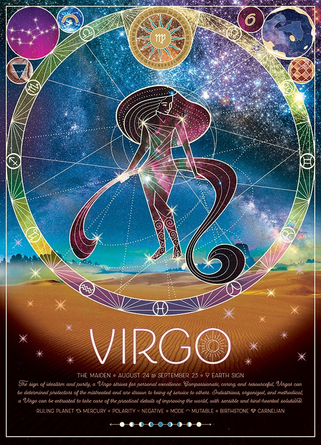 Virgos Zodiac 500pc Puzzle