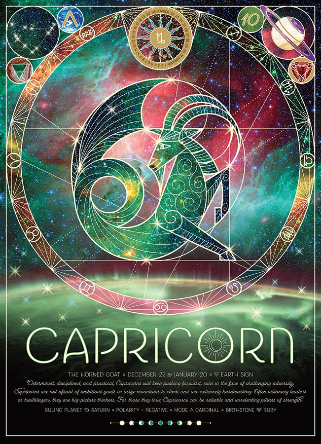 Capricorn Zodiac 500pc Puzzle