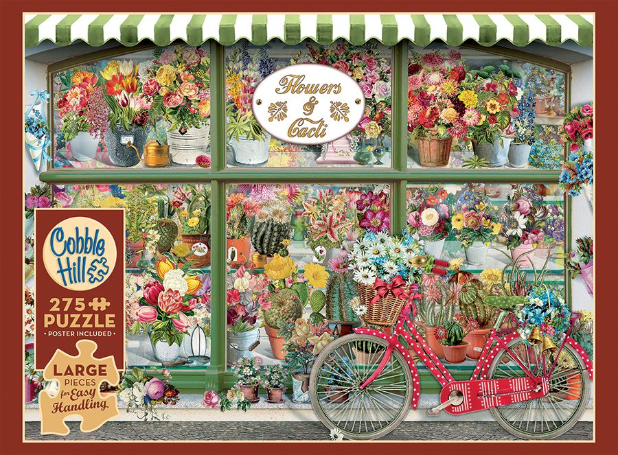 275pc Flowers and Cacti Shop P