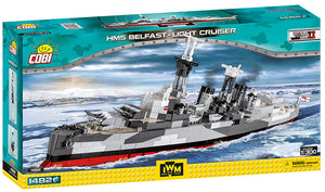 HMS Belfast Light Cruise 1482 Pieces