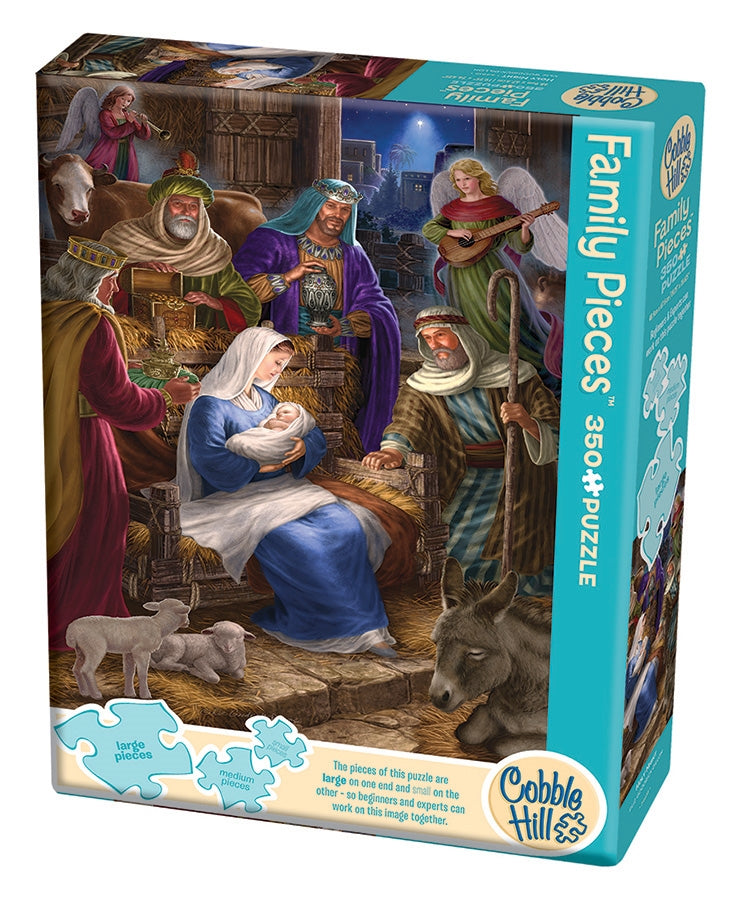 350pc Holy Night Family Puzzle