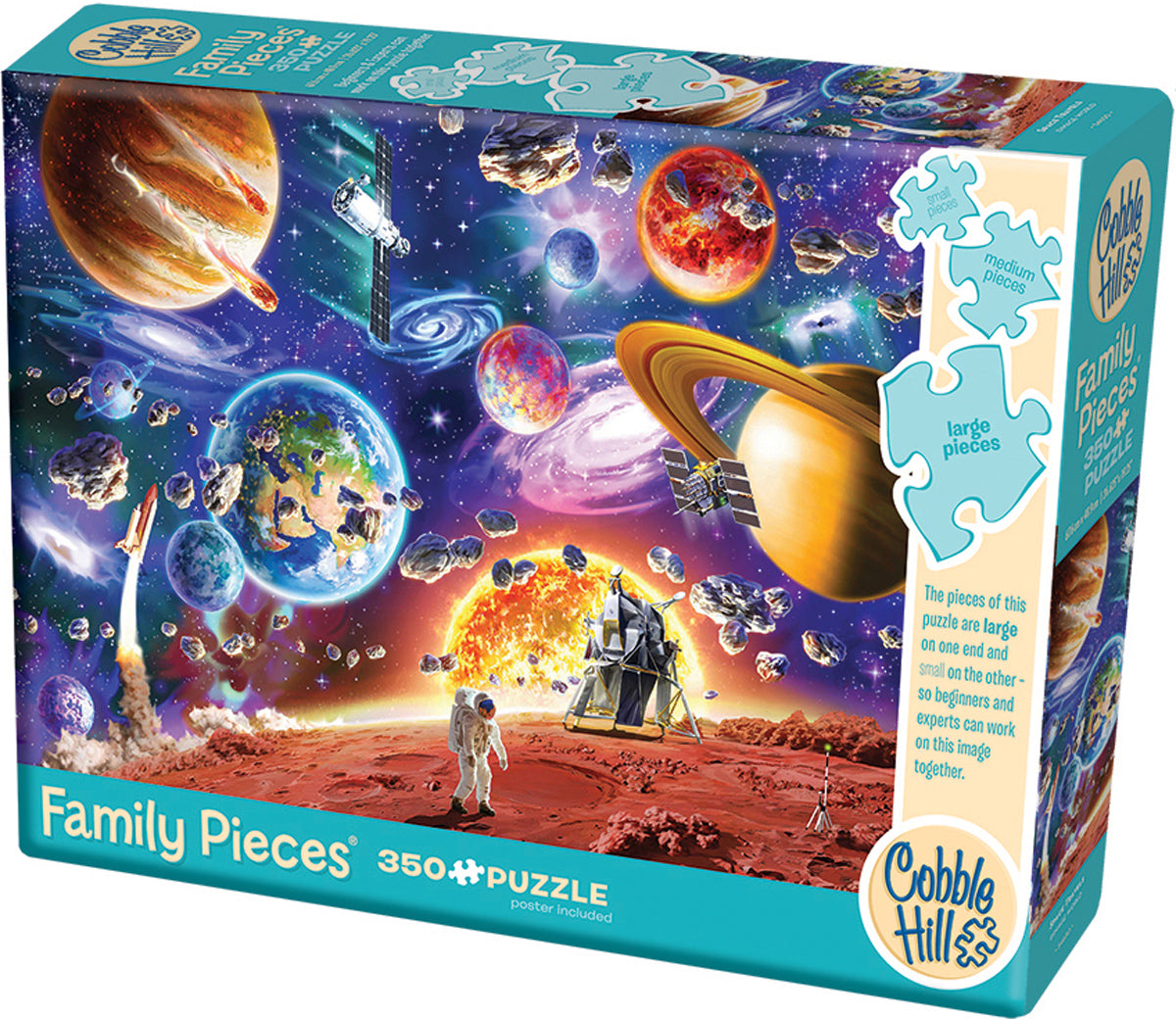 350 Space Travels Family Puzzl