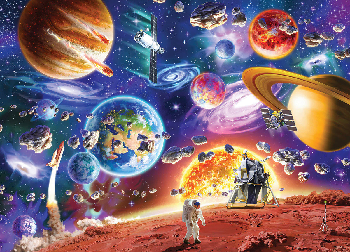 350 Space Travels Family Puzzl