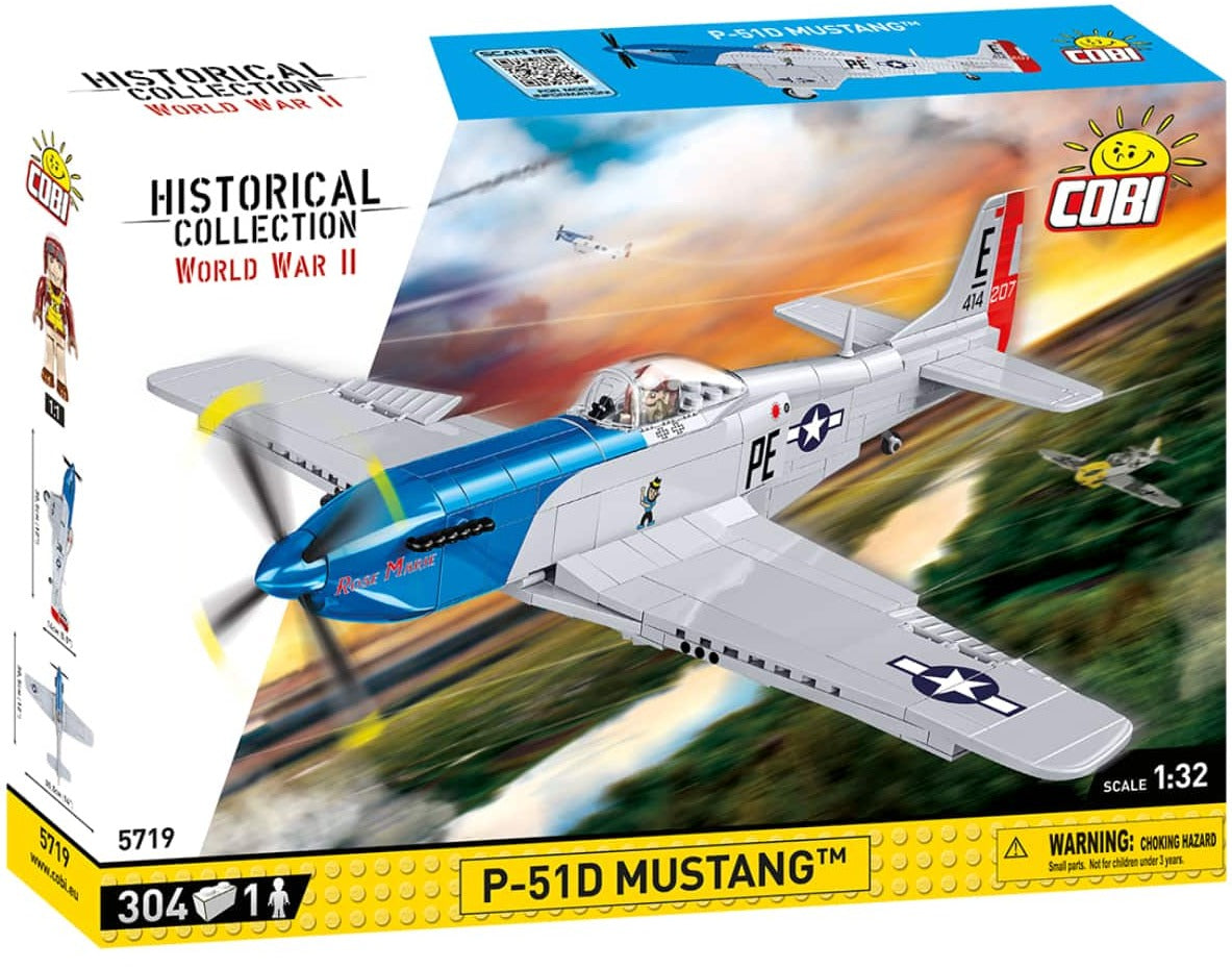 304pc P-51D Mustang