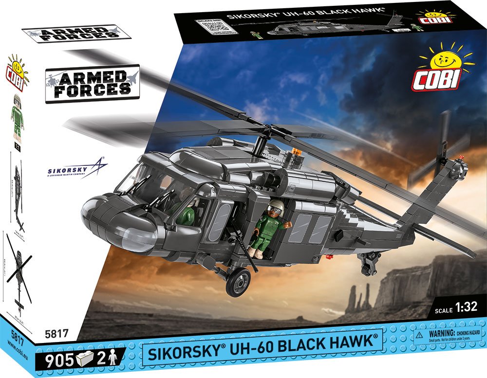 893pc Sikorsky Black Hawk