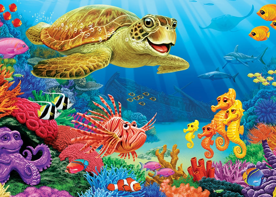 35pc Undersea Turtle Puzzle