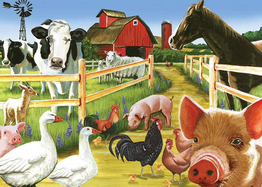 35pc Farmyard Welcome Puzzle