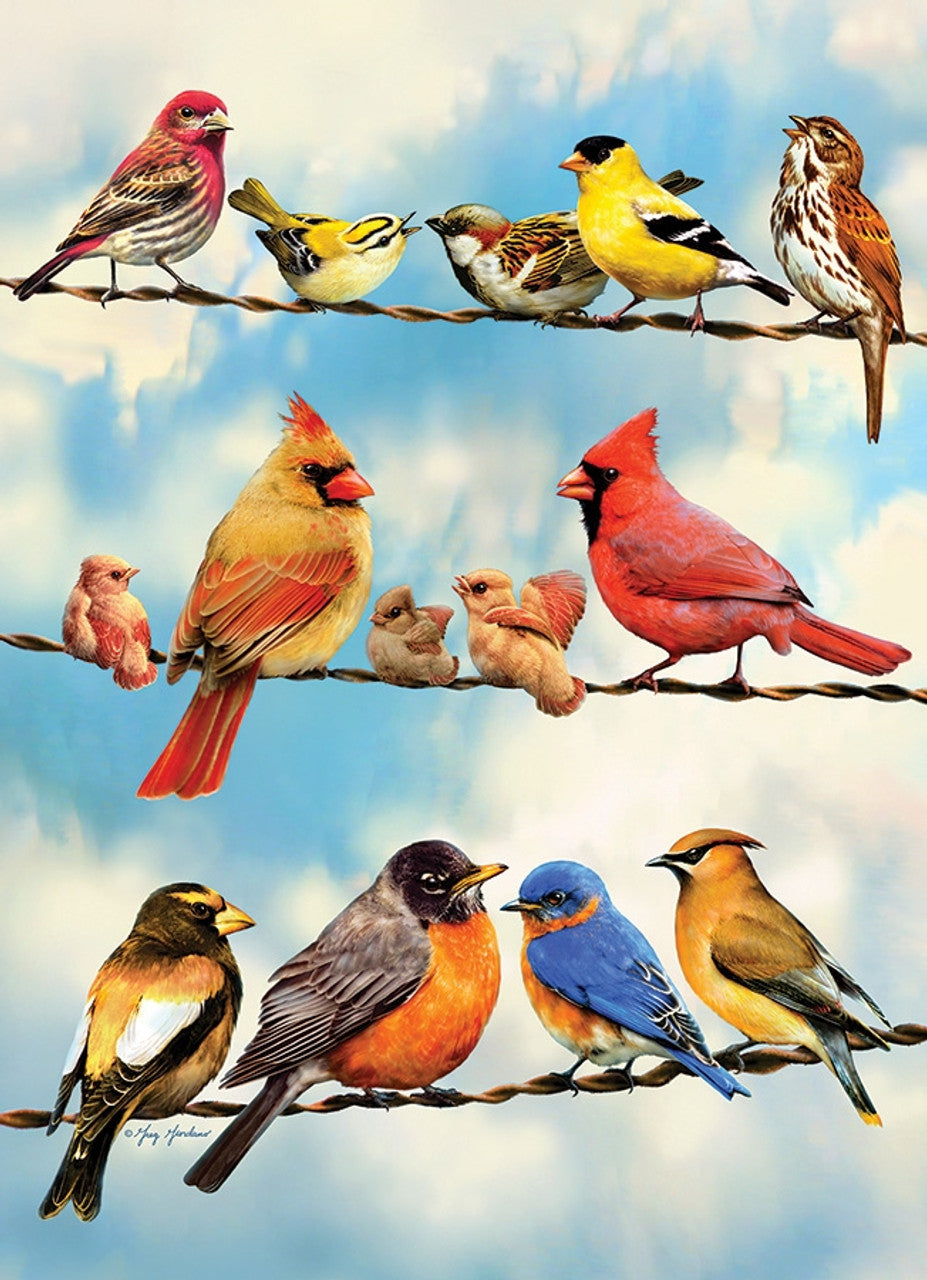 35pc Blue Sky Birds Puzzle