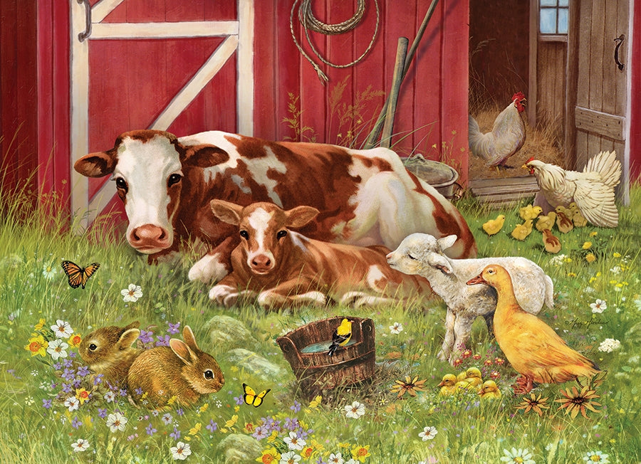 35pc Barnyard Family Puzzle