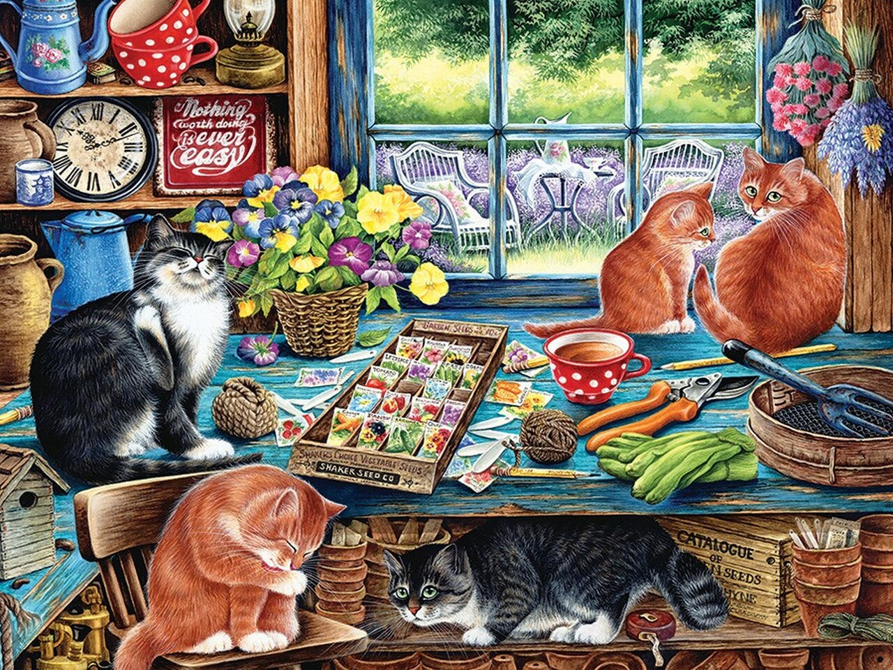 1000pc Cats Retreat Puzzle