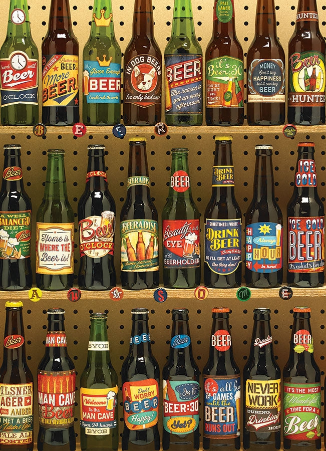 1000pc Beer Collection Puzzle