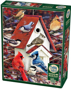 Winter Birdhouse 1000pc Puzzle