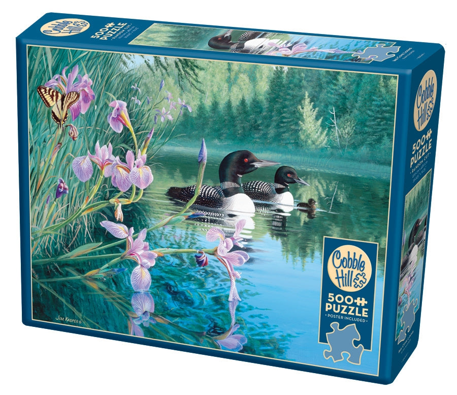 500pc Iris Cove Loons Puzzle