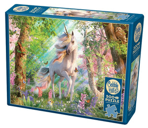 Unicorn in the Woods 500pc Puzzle