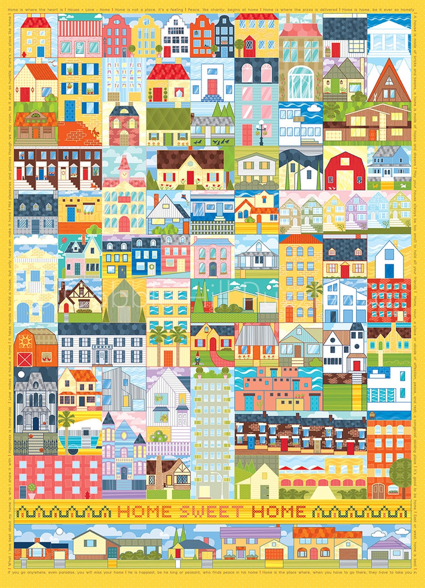 500pc Home Sweet Home Puzzle