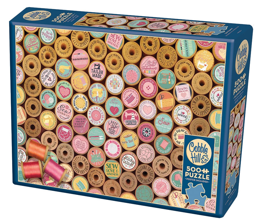 500pc Sew Happy Puzzle