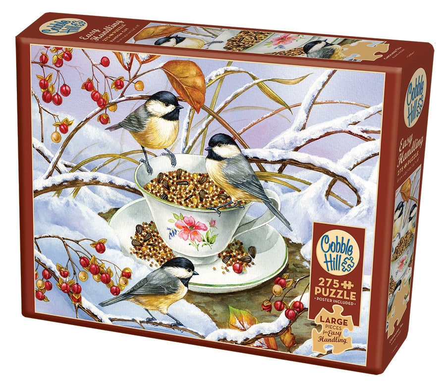 275PC CHICKADEE TEA PUZZLE